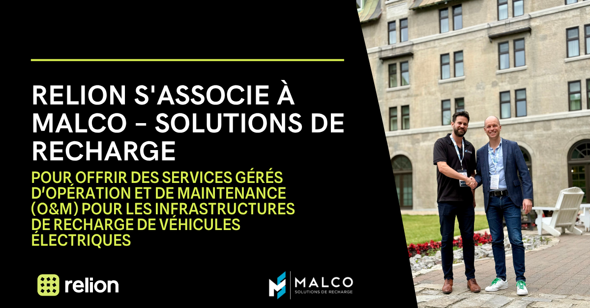 Relion et Malco lancent un projet collaboratif pour améliorer les opérations de recharge des flottes électriques à travers le Québec