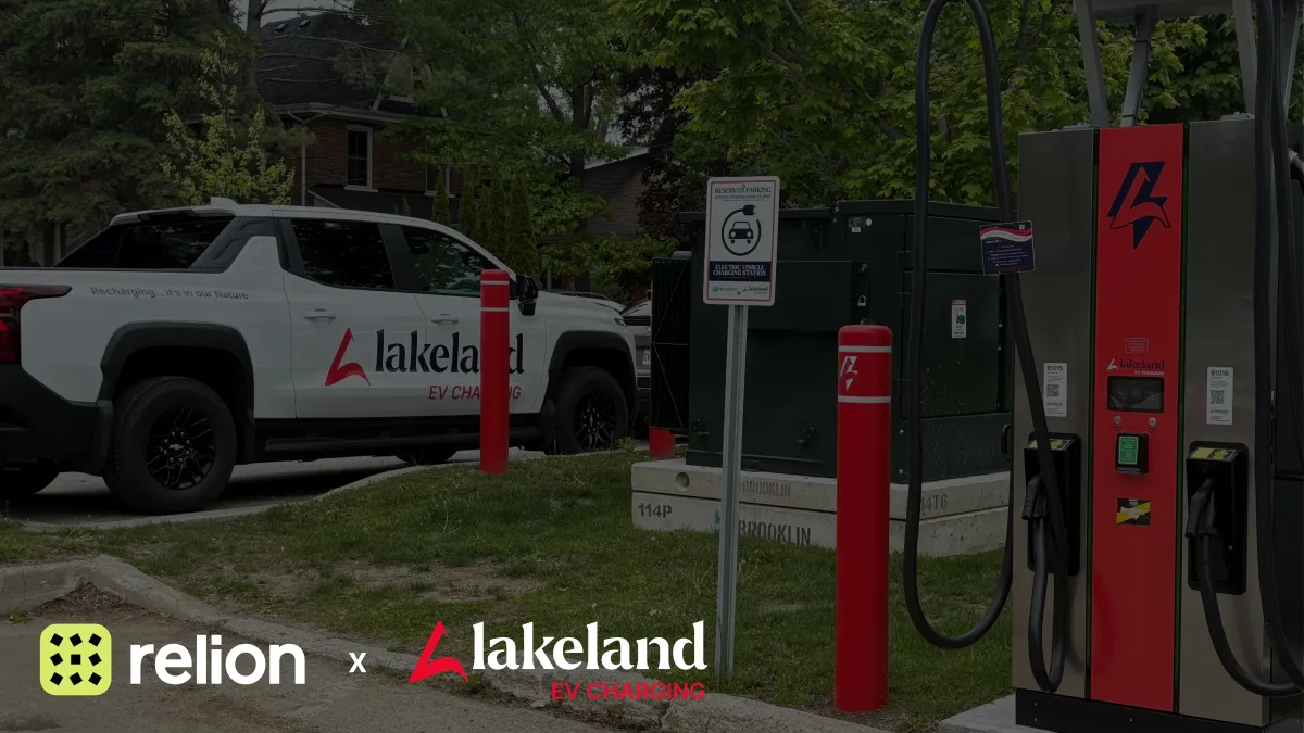 Lakeland EV Charging Selects Relion to Scale Reliable Charging Operations Across Ontario